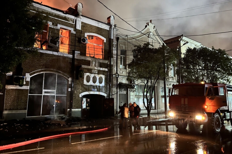 В Национальной картинной галерее в Сухуме при пожаре сгорели тысячи картин