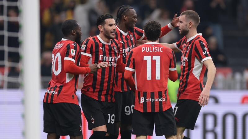 «Милан» обыграл «Рому» и вышел в полуфинал Кубка Италии