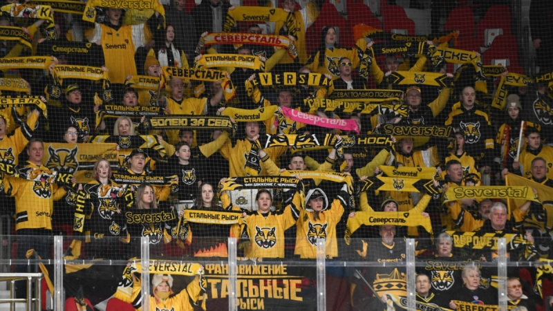&laquo;Северсталь&raquo; оштрафована за оскорбительные кричалки болельщиков в адрес СКА во время матча КХЛ
