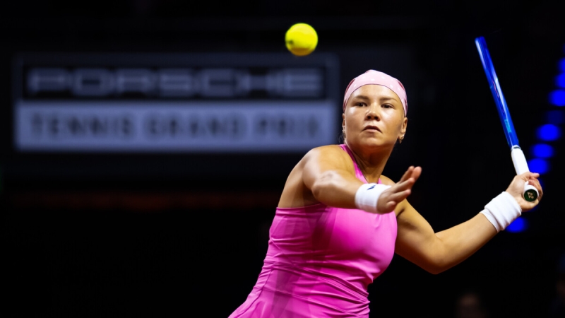 Диана Шнайдер не смогла выйти в четвертьфинал теннисного турнира в Штутгарте