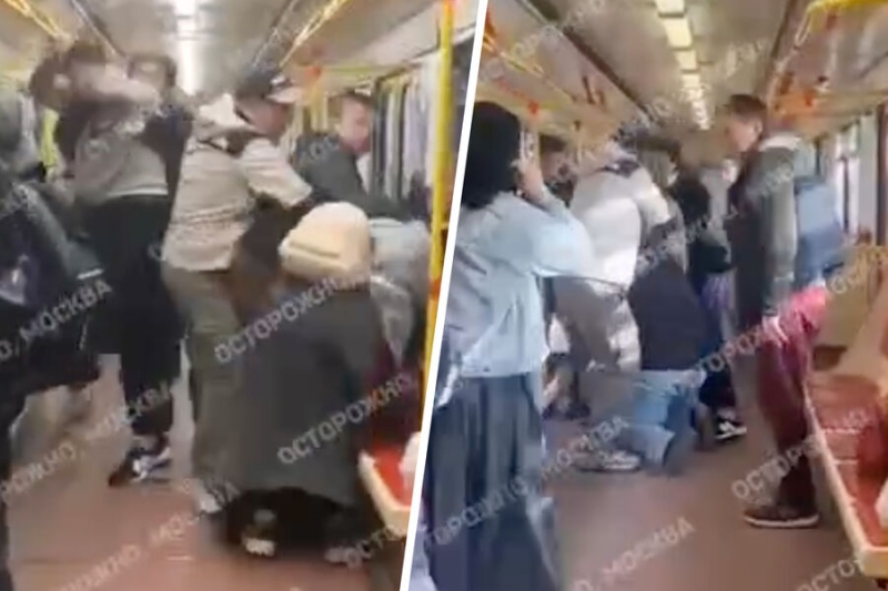 Драка, аресты, уголовное дело. Как в&nbsp;московском метро снимали девушку в&nbsp;никабе