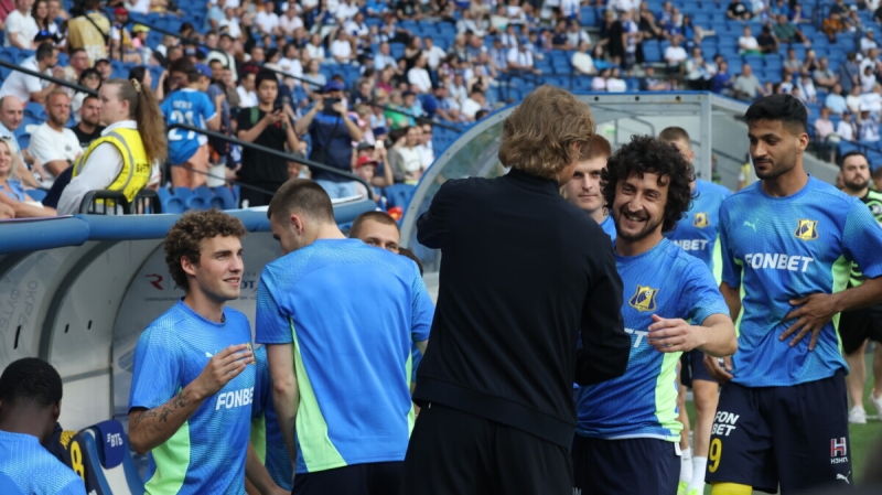 Футболист &laquo;Ростова&raquo; Байрамян: &laquo;Был очень рад увидеть Карпина. Все мы друг другу не чужие люди&raquo;