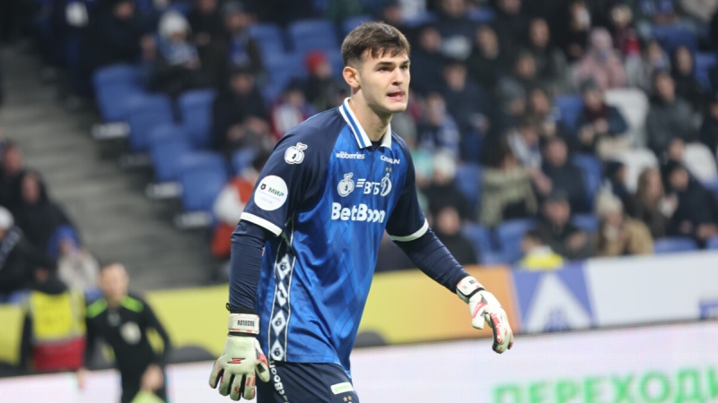 Вратарь &laquo;Динамо&raquo; Расулов &mdash; об игровом времени: &laquo;Рад, что предоставляют шанс, стараюсь показать максимум&raquo;